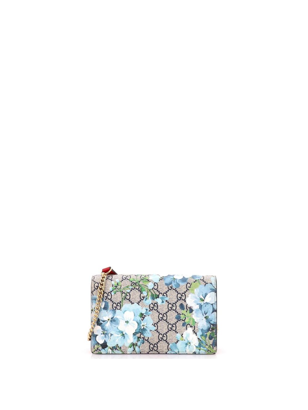 Gucci Chain Wallet Blooms Print Gg #306633G95B